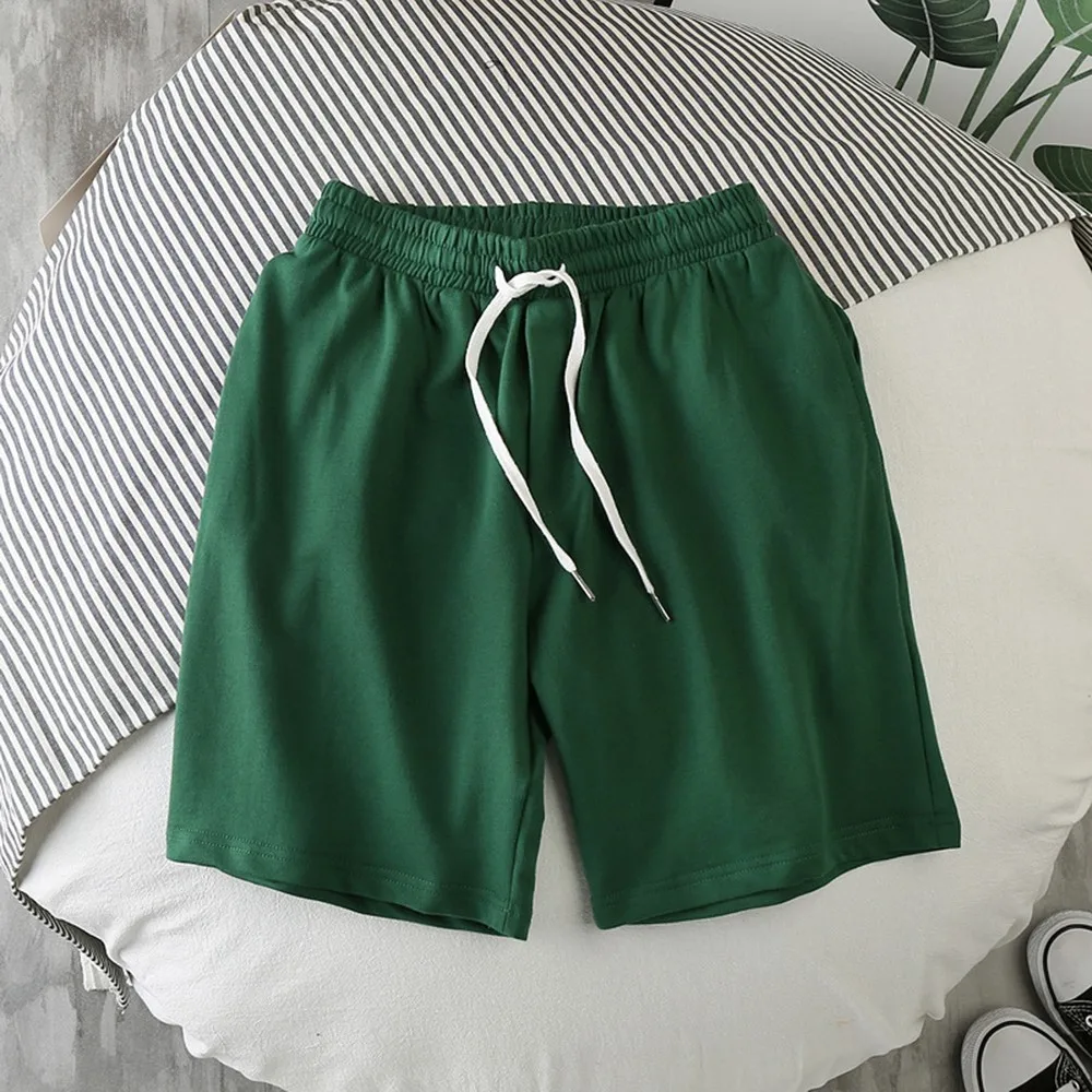 

Beach Bikini Boxer Shorts Mens Small Fresh Underwear Solid Color Trendy Sports Casual Panties Sexy Underpants Boxers