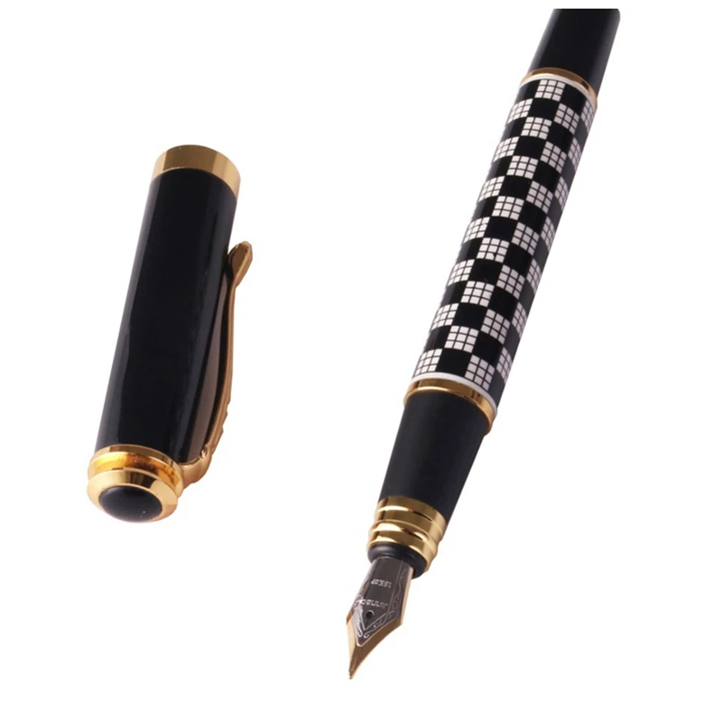 Перьевая ручка Jinhao из иридии 2 шт. черная серия 500 и 126| |