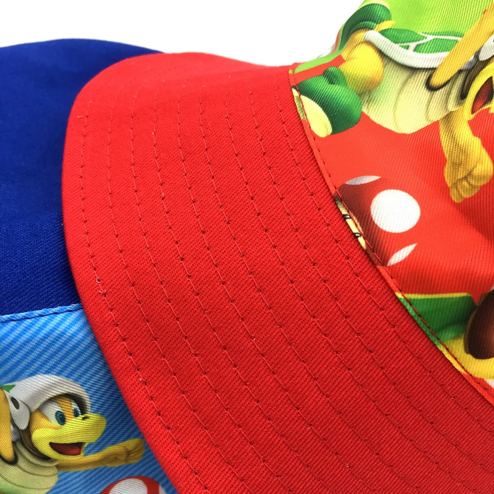 Милый водопроводчик Mario Bros детская повседневная шапка в рыбацком стиле
