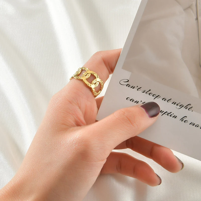 ELSEMODE Роскошные бирюзовые женские массивные кольца с зеленым камнем золотого