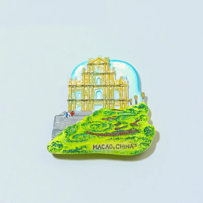 Креативные наклейки на холодильник магнит Франция Дубай Корея Швейцария Венский