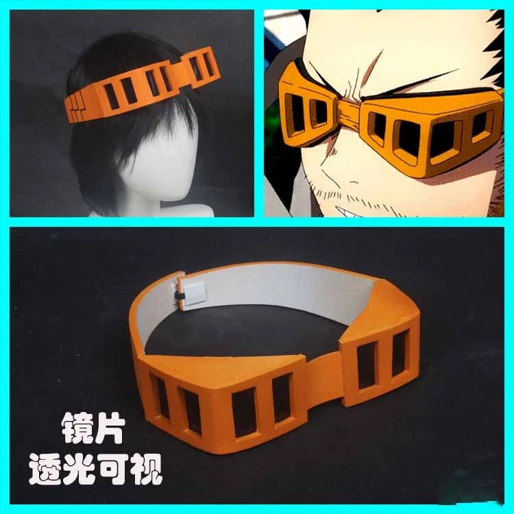 

Anime My Hero Academia Aizawa Shouta Blinkers Glasses Cosplay Costume Men Women Student Take Photo Props Accessories Gifts