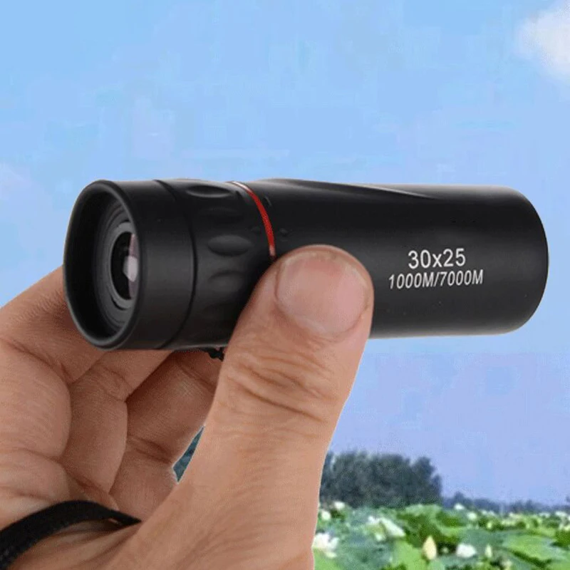 

Туристический охотничий инструмент для кемпинга портативный военный телескоп с зумом водонепроницаемый монокулярный телескоп с защитой о...