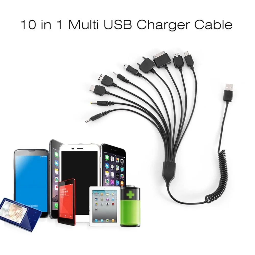 10 в 1 универсальный портативный легкий многофункциональный Стандартный usb-кабель