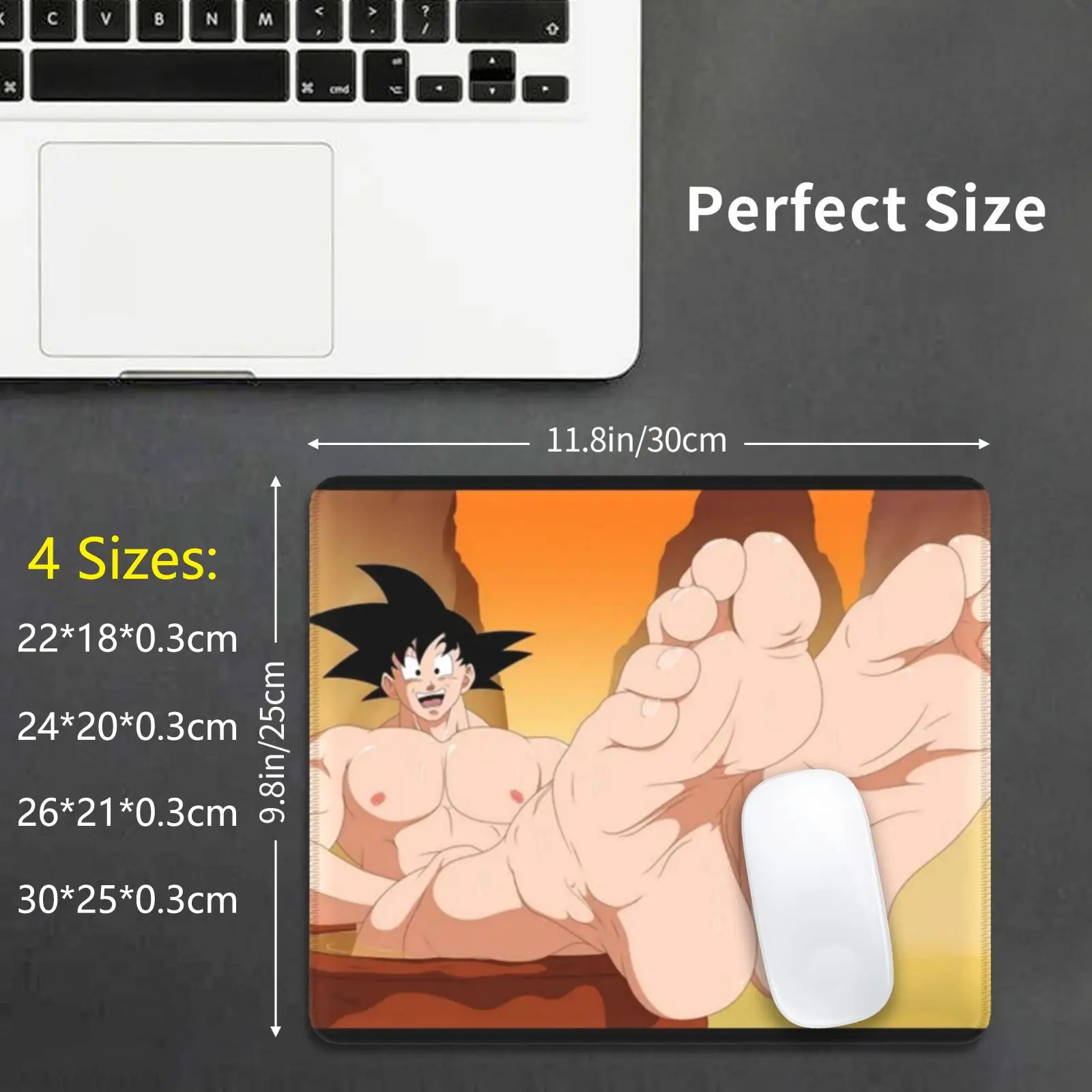 

Коврик для мыши с принтом «бара ног»