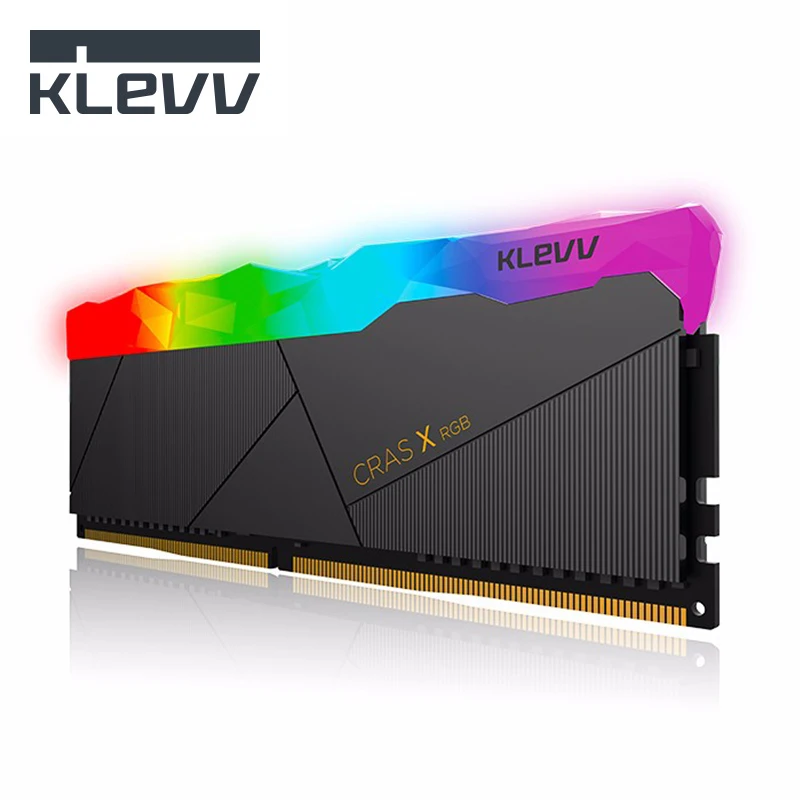

KLEVV CRAS X 8 ГБ 16 ГБ DDR4 3200 МГц RGB игровая память 288Pin DIMM оперативная Память DDR4 8 ГБ 16 ГБ модуль памяти с чипами SK Hynix