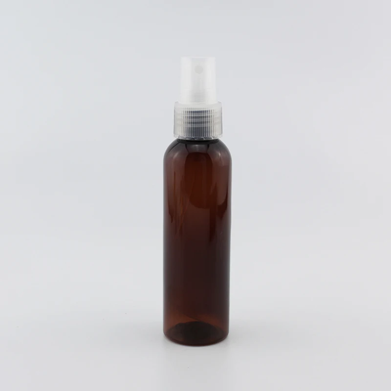 Brown Bottle Clear 120 мл X 40 черный распылитель воды пустой пластиковый косметический флакон, 120cc флакон духов - Цвет: Brown Bottle Clear