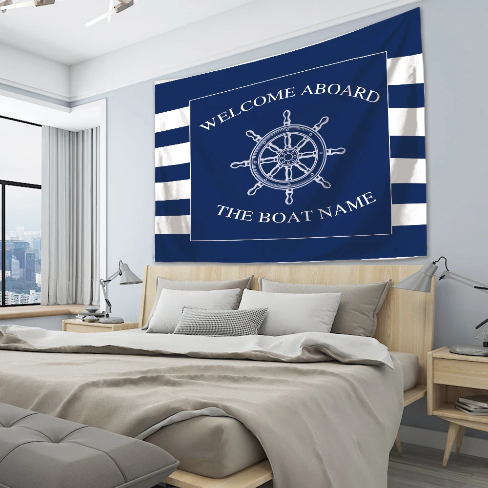 Шелстар текс гобелен ткань синий темно-синий стиль под заказ Название Бохо декор