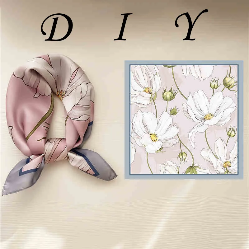 

Luxury brand classic double-layer streamer imitation silk material with exquisite simple classic pattern WJ20027