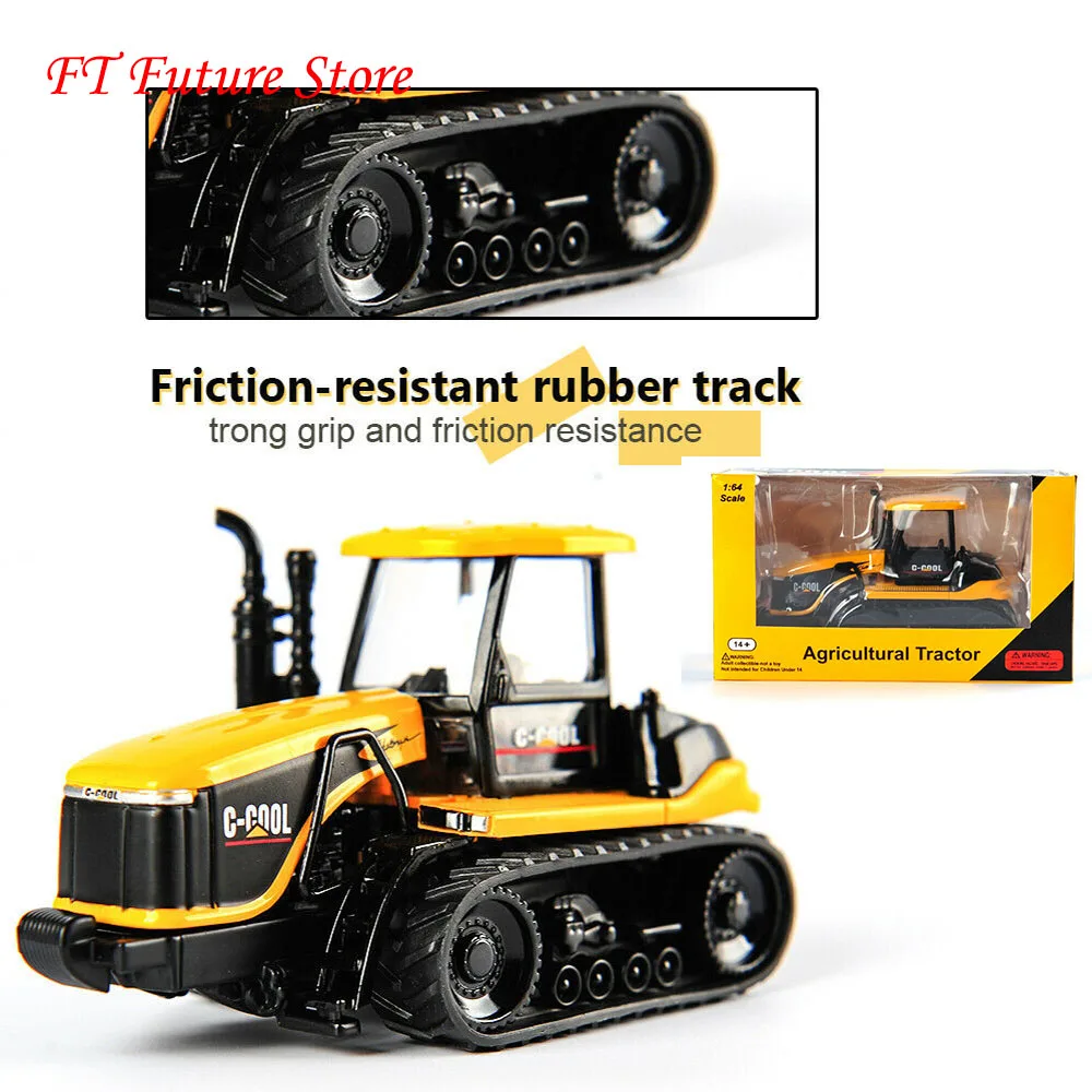 

C-COOL 80005 1/64 Scale Diecast Alloy Mini Truck Agricultural Tractor Simulation Car Model Gifts Toy Model for Fans In Stock