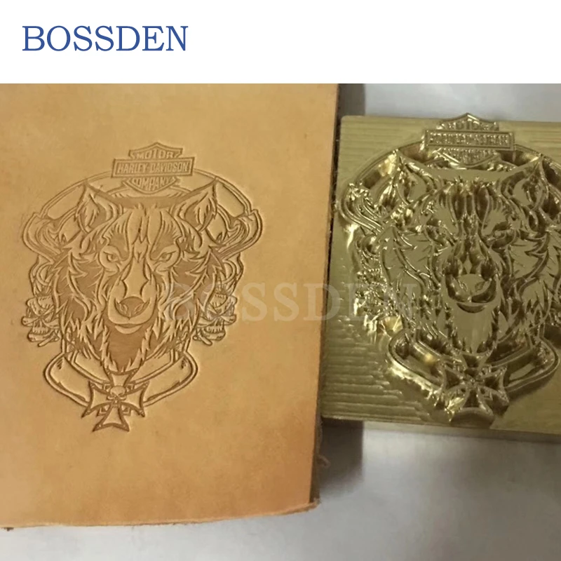 Новая латунная штамп BOSSDEN на заказ железная форма с логотипом индивидуальная