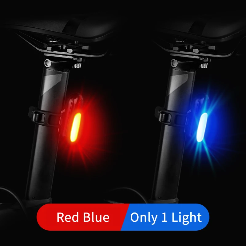 Bicycle Led Light Rear Rechargeable USB Bicycle Lights Multiple modes Cycling Accessories Lamp Warning Tail Light
