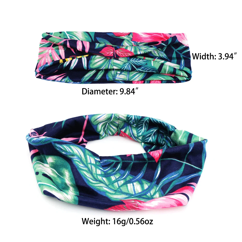 Новый Модный женский головной шарф с принтом в стиле бохо Быстросохнущий