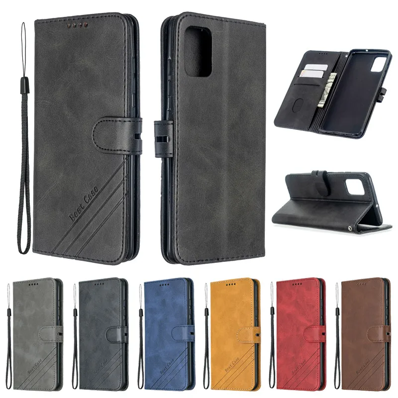 

For Samsung Galaxy A51 Case Leather Flip Case on sFor Coque Samsung A51 A 51 A515F Cover Luxury Magnetic Wallet Phone Case Etui