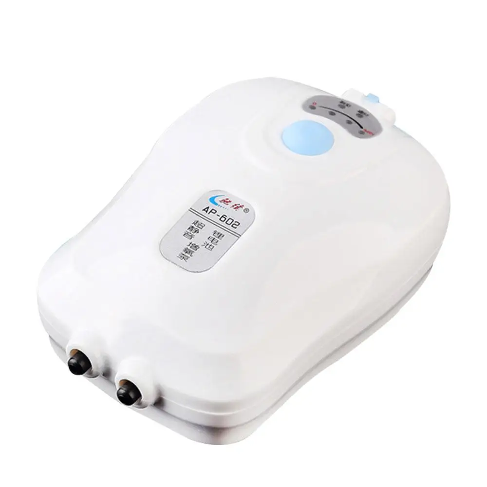 

White Plastic Oxygenating Pump Sprayer Pump Oxygen Air Pump Practical High Energy Aquarium Filter Equipment Efficient Durable