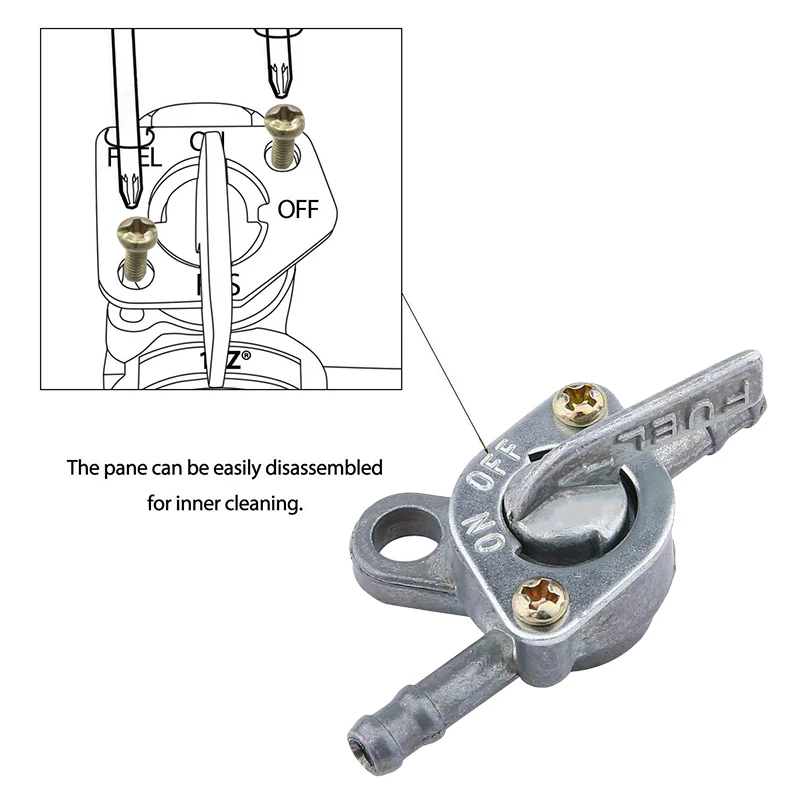 Высококачественный бензиновый клапан для мотоцикла переключатель топливного