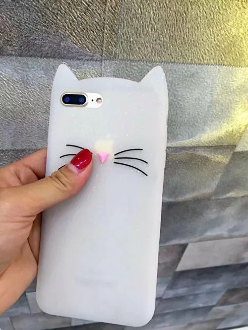 3D с героем мультика Минни Мышь Мягкий силиконовый чехол для samsung S9 S8 плюс S6 S7 край A3 A5 A6 A7 A8 J3 J4 J5 J6 J7 J8 Pro