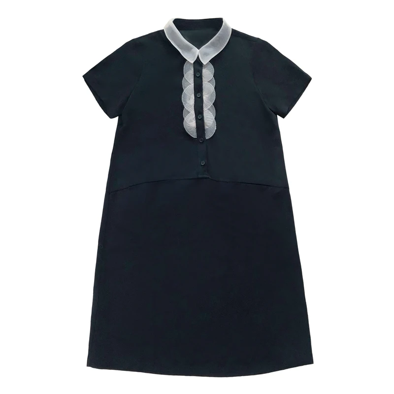 

2021 summer new style fashion cover belly slimming straight skirt chiffon temperament dress women