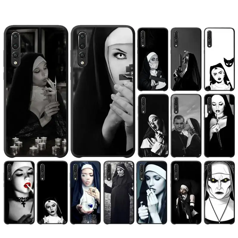 

MaiYaCa Sister Nun Phone Case for Huawei P30 40 20 10 8 9 lite pro plus Psmart2019