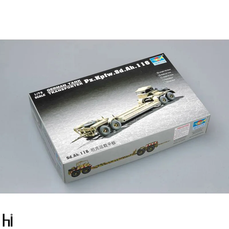 

Конструктор Trumpeter 1/72 07249 Pz.Kpfw.Sd.Ah, пластиковый корпус