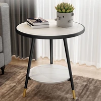 nordic light luxury sofa table rock board living room small coffee table corner bedside table simple modern round %d8%b7%d8%a7%d9%88%d9%84%d8%a9 %d9%82%d9%87%d9%88%d8%a9