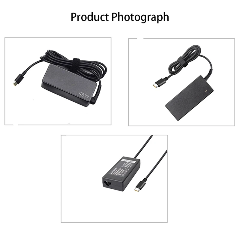 

Suitable for Lenovo 20V2.25A Notebook Charger 45W USB-Type C Power Adapter