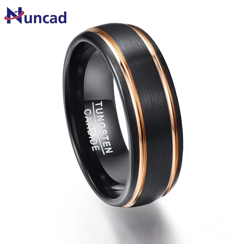 Черная матовая поверхность с двух сторон цвета розового золота со скошеной