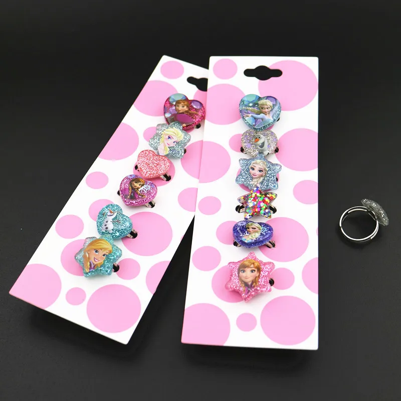 6 шт. Disney Платье принцессы Эльзы и Анны из мультфильма Холодное сердце Для детей с