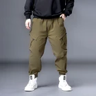 Брюки-карго мужскиеженские в стиле хип-хоп, джоггеры, спортивные штаны, комбинезоны, уличная одежда, брюки-султанки, модные штаны, большие размеры 7XL 6XL XXXXXL