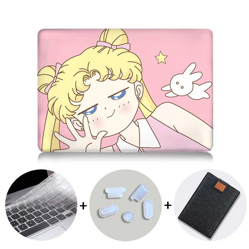 MTT чехол с кристаллами для Macbook Pro 13 15 retina с сенсорной панелью, Жесткий Чехол для Mac book Air 11 12 13,3 15,4 дюймов, сумка для ноутбука - Цвет: MB16