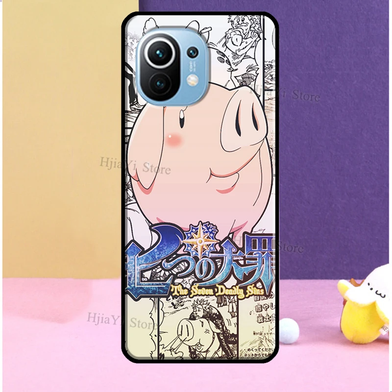 Hawk Seven Deadly Sins For Xiaomi Mi 10T 9T Pro Note 10 11 Lite Ultra Case POCO X3 M3 F1 F2 F3 Cover | Мобильные телефоны и