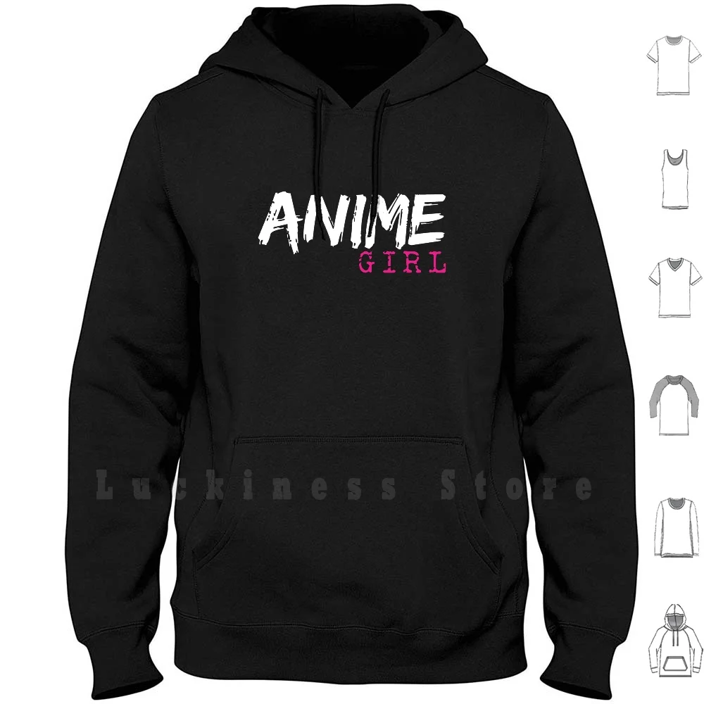 

Anime Girl Hoodie Long Sleeve Anime Comic Cartoon