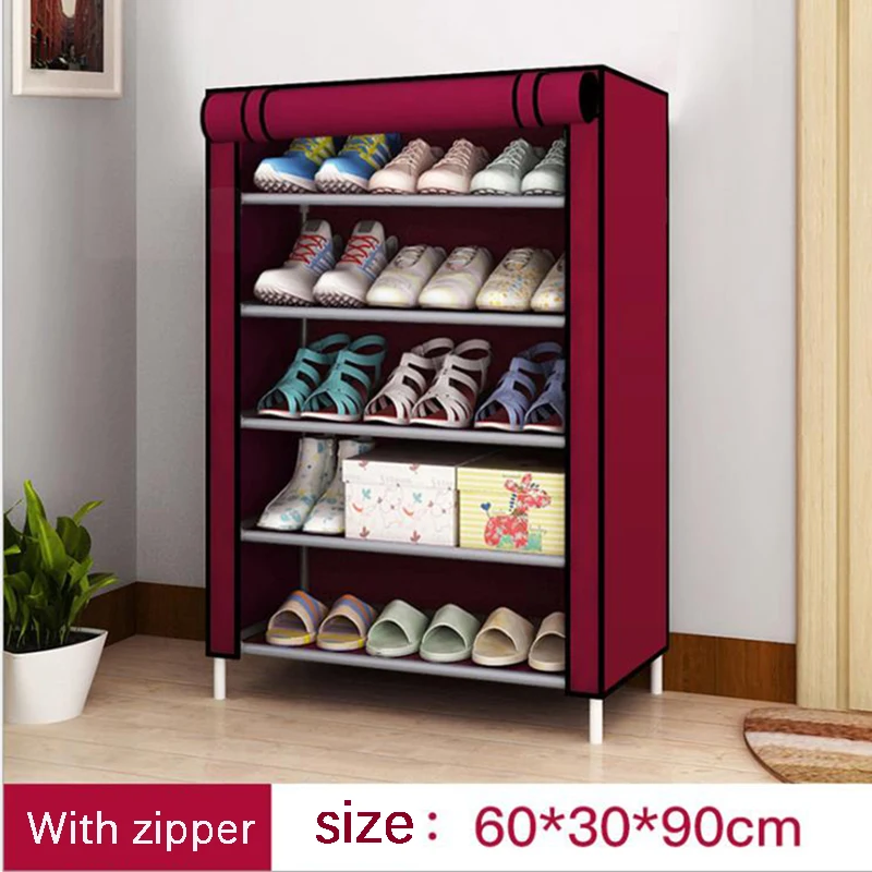 5/6/8 Слои пыле домашняя обувь тапочки для стеллажи выставки товаров Органайзер
