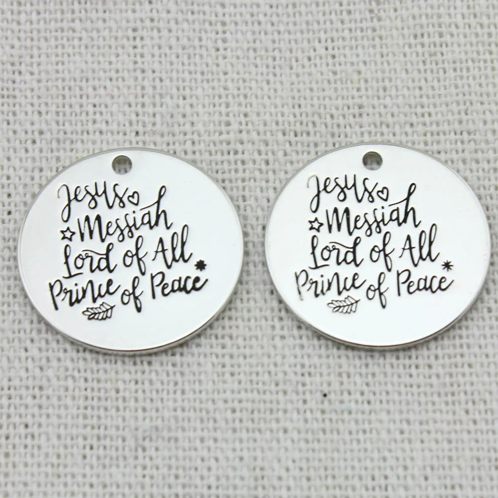 Ожерелье с подвеской Иисуса Мессии Властелин всего мира принц подвеска