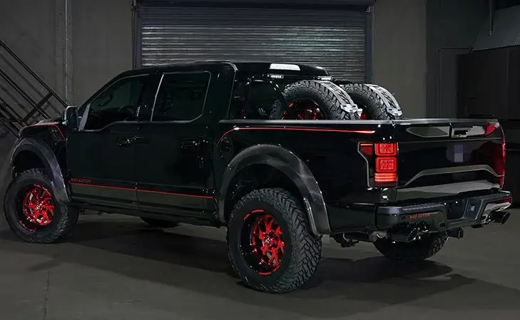 VLAND завод для задний габаритный фонарь автомобиля для F150 задний фонарь США версия с красным сигналом