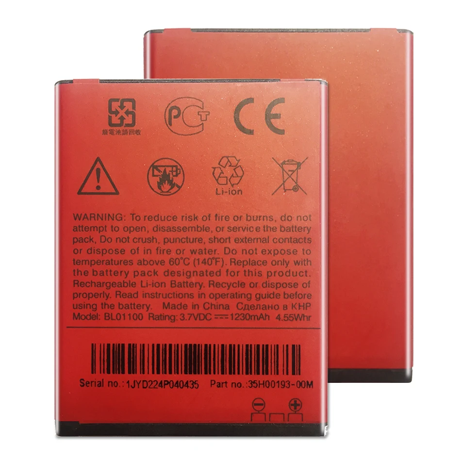

BL01100 For HTC Desire C Golf A320 A320E C BA-S850 BA-S910 1230mAh Li-polymer Battery Mobile Phone Batteries