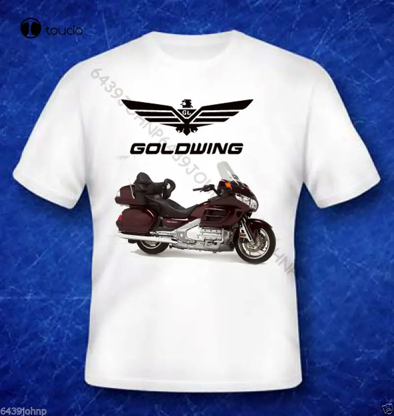 

New Fashion Hot T-Shirt Summer Style Funny Japan Goldwing, Maroon Gl1800, 2007 Classic Vintage Biker Motorcycle T-Shirt Cotton