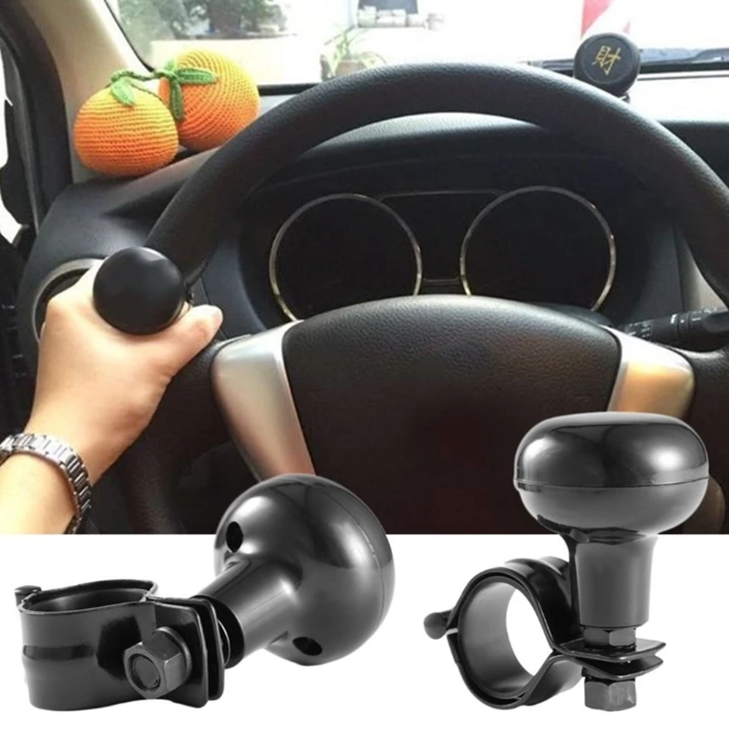 

Car Steering Wheel Power Handle Ball Car Grip Knob Turning Helper Car Styling Hand Control Steering Wheel Fit Most Vehicles