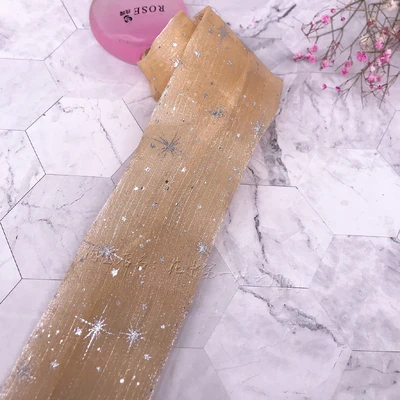 Сад 7 см 70 мм старт блестящие вуаль ткань трубки Сделай Сам DIY бигуди для волос