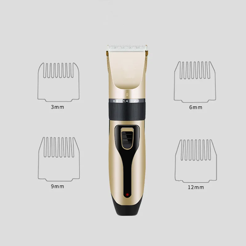 

USB Rechargeable Professional Pet Dog Hair Trimmer Animal Grooming Cat Hair Clipper Hair Machine Electrical Trimmer for Pets