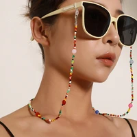 sunglasses masking chains women acrylic eyeglasses chains lanyard glass 2021 new fashion jewelry wholesale anti lost geometric