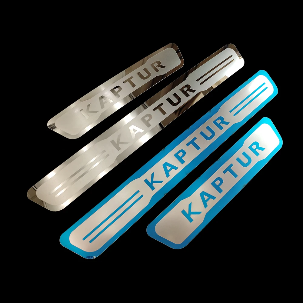 Автомобильные аксессуары для Renault Captur Каптур порога Защитные Стикеры крышка авто