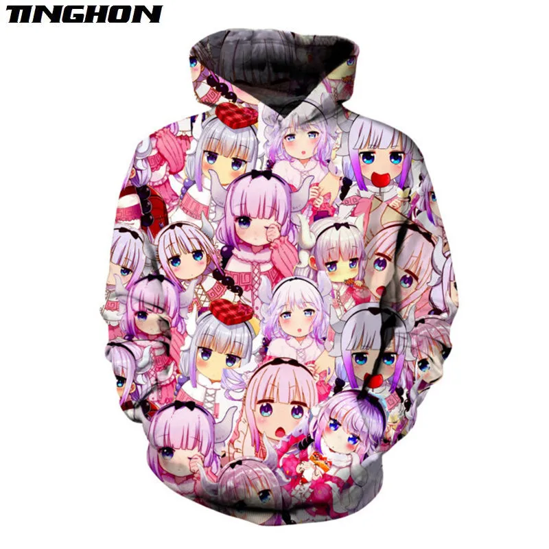 Естественно в виде милого героя аниме футболка Новая мода 3d Толстовка для мужчин