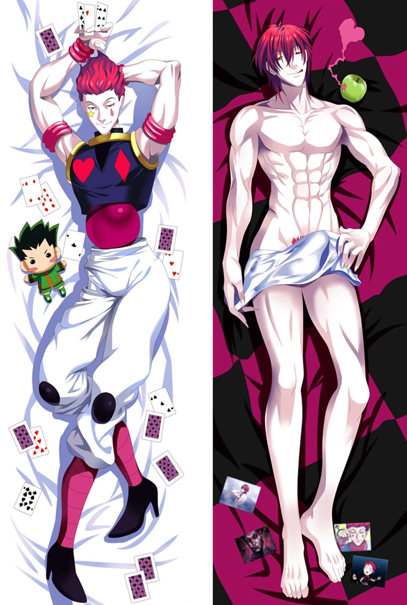 Чехол для подушки HUNTER×HUNTER Hisoka Coplay Dakimakura |