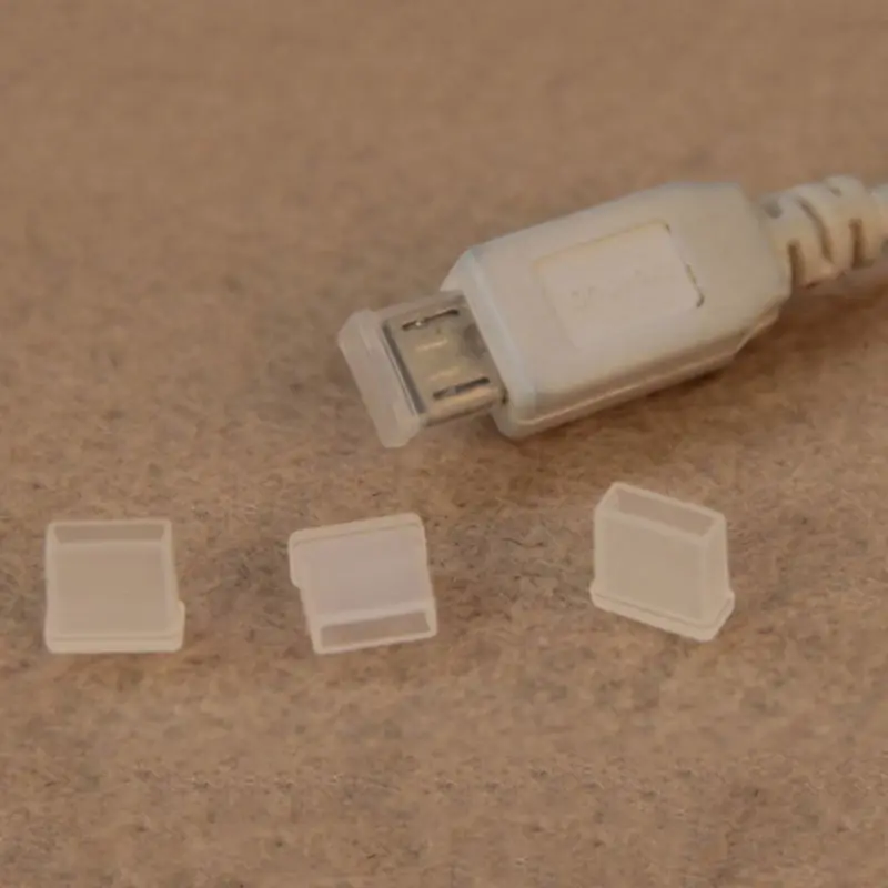 10 шт. кабель для зарядки Шнур USB Порт пылезащитный Разъем Предотвращение ржавчины