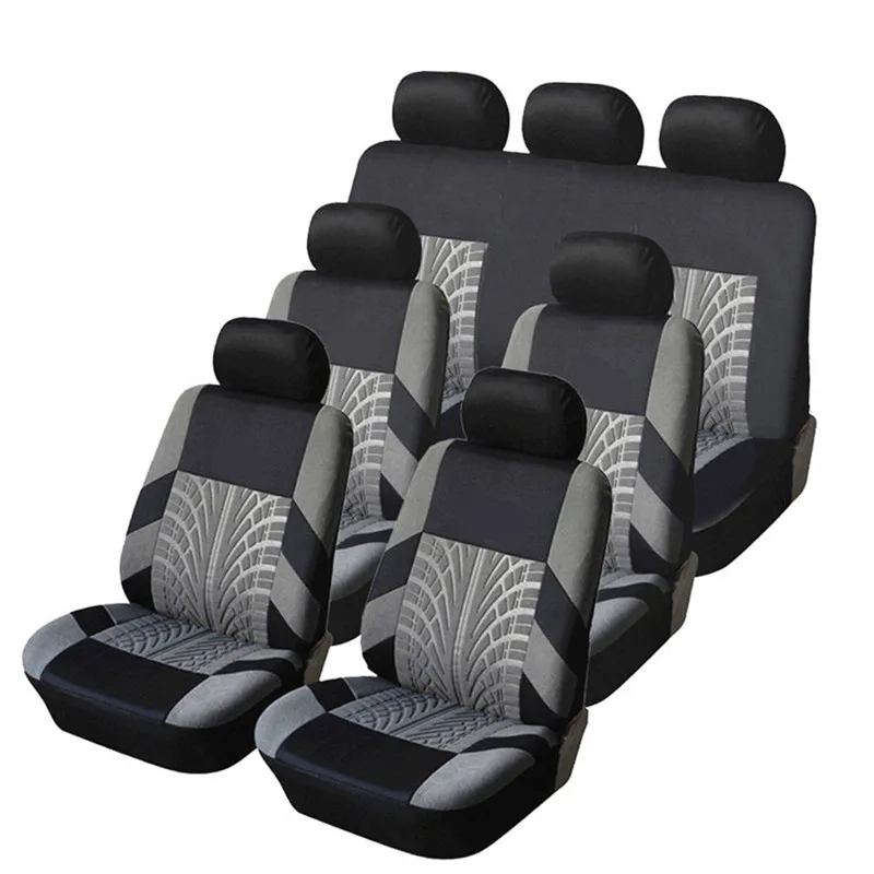 7 сидений 13 шт. Чехлы для автомобильных полный набор подушки чехлы протектор