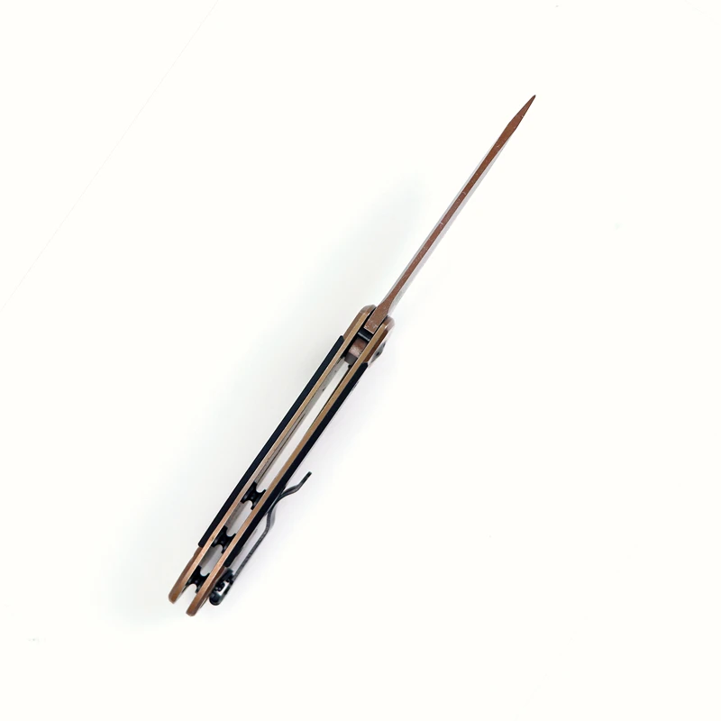 Складной нож с шарикоподшипником практичный клинок из стали и углеродного