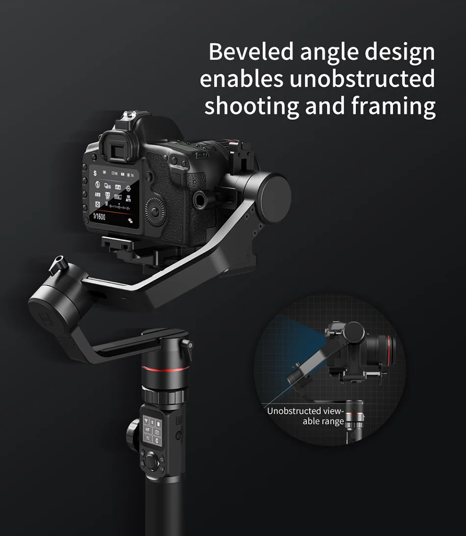 Feiyu AK4000 Maxload 4 кг 3-Axis DSLR Камера портативный стабилизатор с шарнирным механизмом для sony Canon 5D Mark III 80D Nikon, Panasonic PK RONIN S