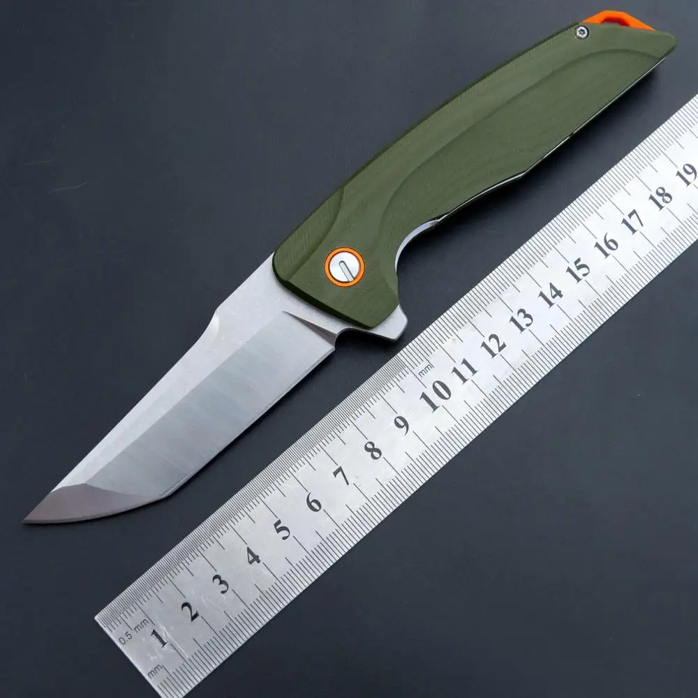 Зеленый Тактический складной нож Hokkido Eafengrow EF926 лезвие D2 + рукоятка G10 карманный