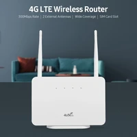 2021 new unlocked 4g lte cpe router modem rj45 lan wan external antenna wifi wireless hotspot with sim card slot